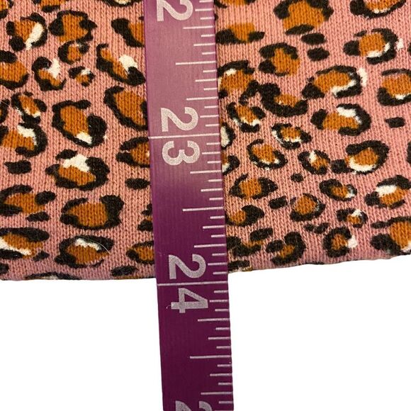 Who‎ What Wear Pink Cheetah Print Top - Picture 10 of 10
